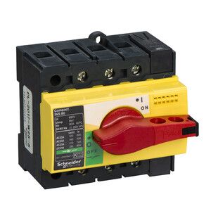 Rozłącznik mocy kompaktowy INS80 żółto-czerwony 80A 3P