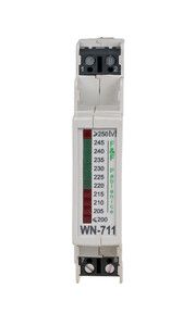 Wskaźnik napięcia jednofazowy, zakres: 200÷250V, 1 moduł WN-711