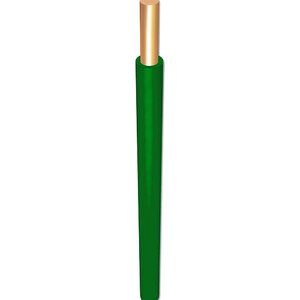 Przewód instalacyjny H05V-K 0,75 zielony 500V (100mb)