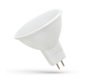 Żarówka LED z szybką mleczną MR16 12V 4W 310 lm SMD CW