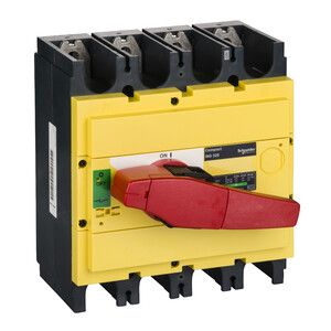 Rozłącznik mocy kompaktowy INS320 żółto-czerwony 320A 4P