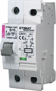 Wyłącznik nadprądowy ETIMAT RC 1P C 6A 10kA