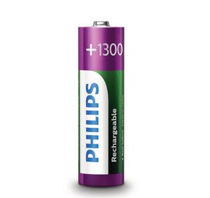 Akumulatorek R06 Philips 1300 mAh Ni-Mh