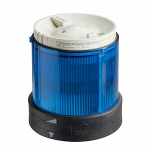 Element świetlny migający O70 niebieski LED 24-48V AC