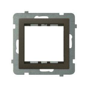 SONATA Adapter podtynkowy systemu OSPEL 45 do serii Sonata AP45-1R/m/40 Czekoladowy Metalik (bez ramki)