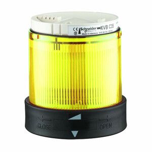 Element świetlny migający O70 żółty LED 24-48V AC