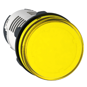 Lampka sygnalizacyjna 22mm żółta 230-240V LED zintegr. zacisk śrubowy