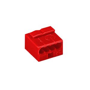 Złączka instalacyjna MIKRO 4x0,6-0,8mm2 czerwona 243-804