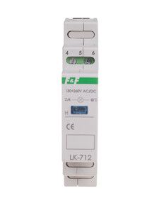 Lampka kontrolna zasilania - jednofazowa LK-712 B 5÷10V LK-712B-5-10V