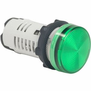 Lampka sygnalizacyjna zielona 120V LED standardowe